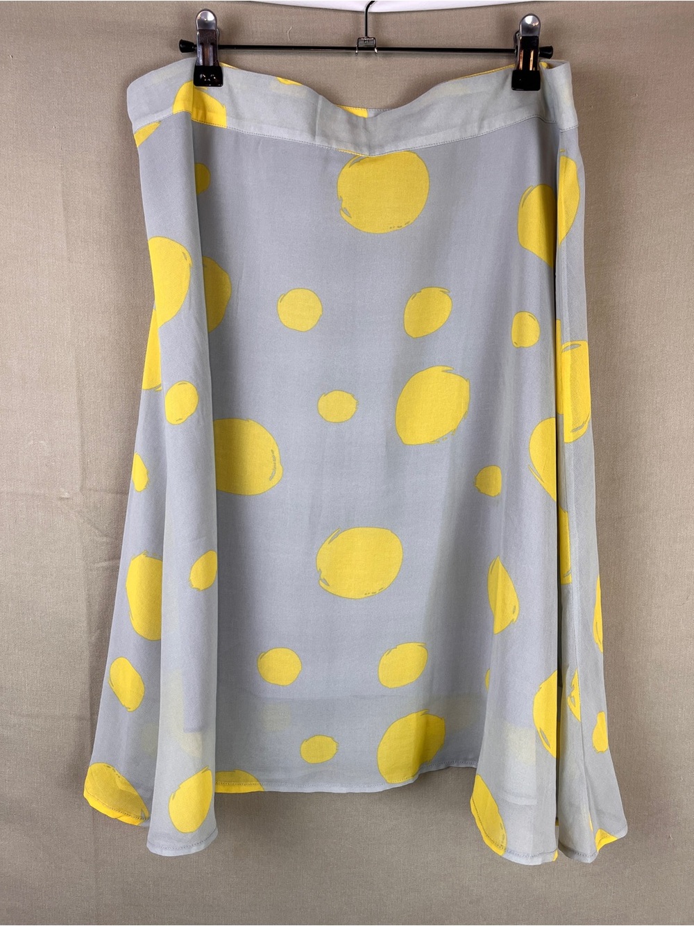2000’s Girly Rom-Com Polka-Dot Flowy A-Line Skirt